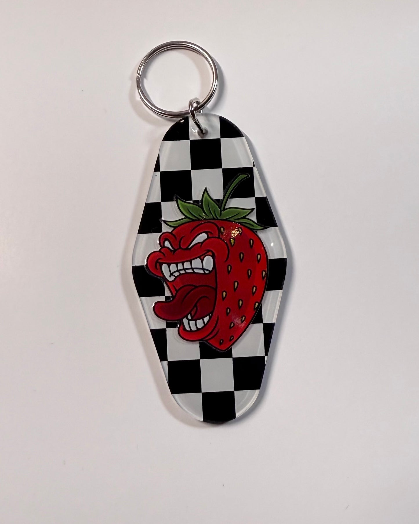 FRESAVILLE MOTEL TAG KEYCHAIN