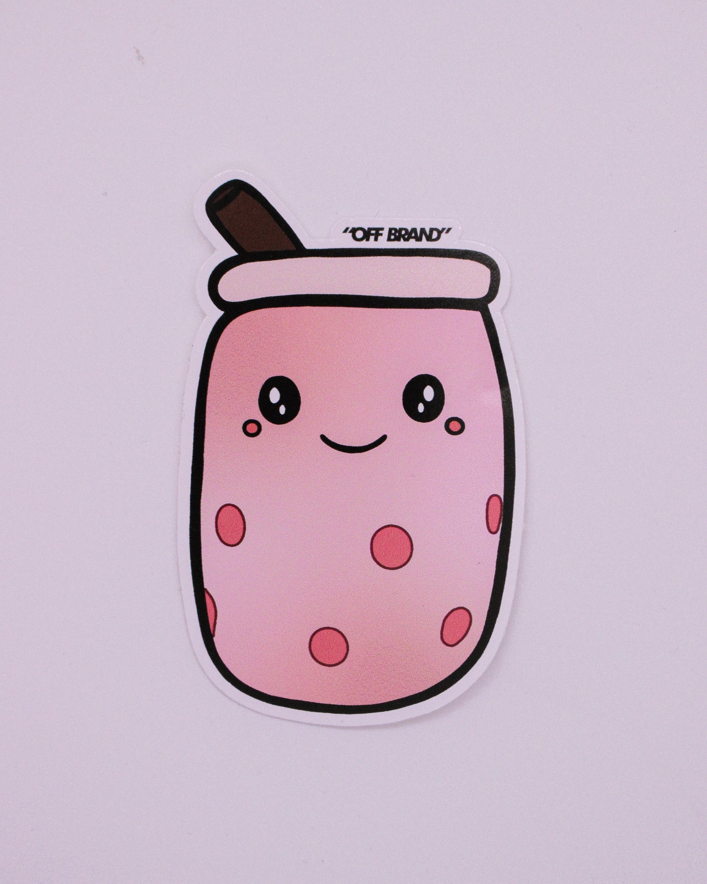 PINK BOBA STICKER