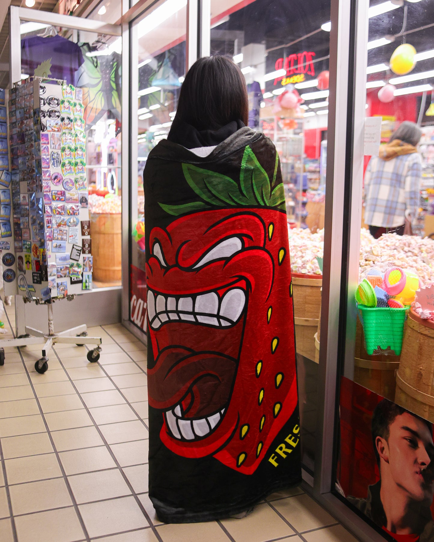 FRESALOCS PLUSH FLEECE THROW BLANKET