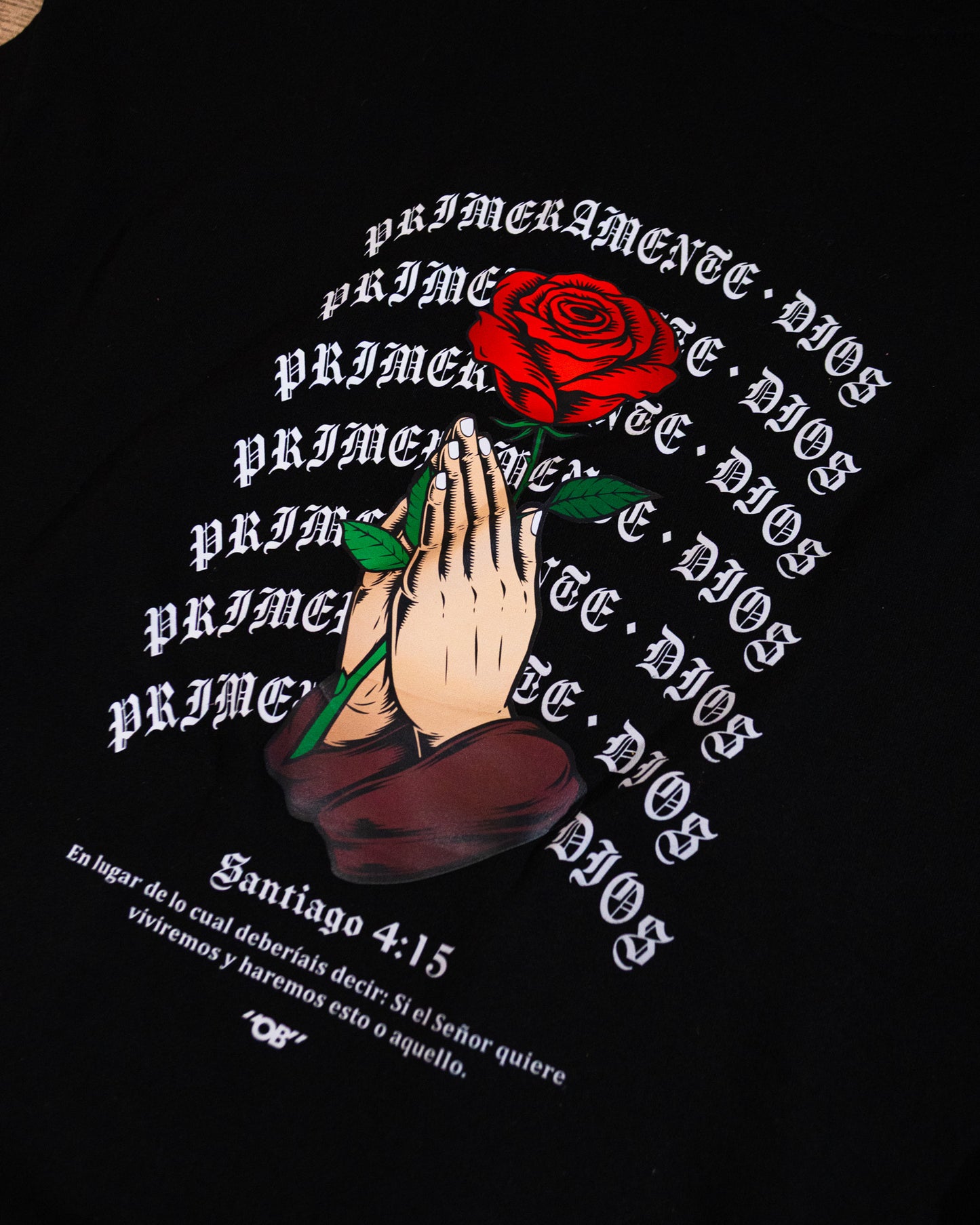 PRIMERAMENTE DIOS PULLOVER HOODED SWEATSHIRT