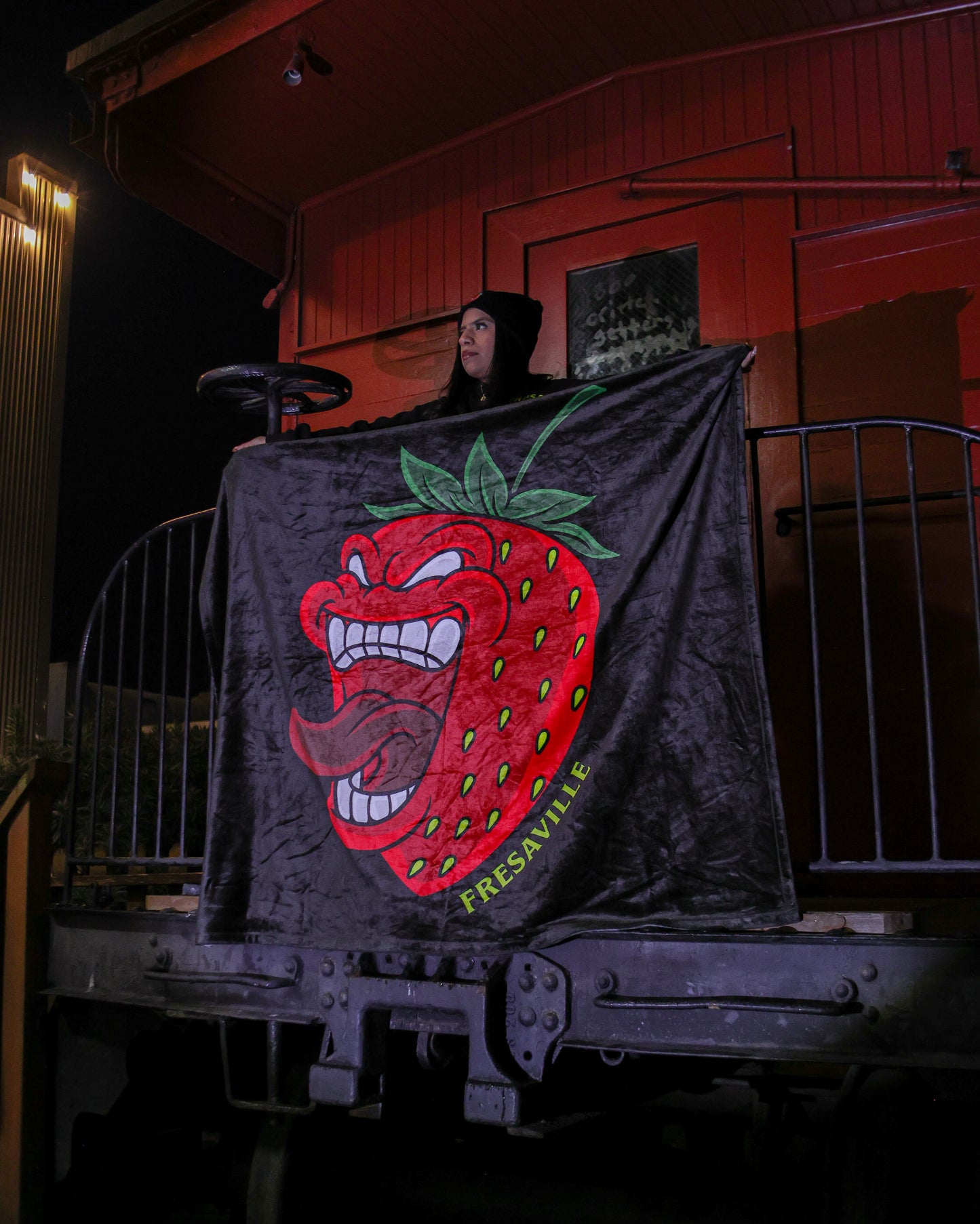 FRESALOCS PLUSH FLEECE THROW BLANKET