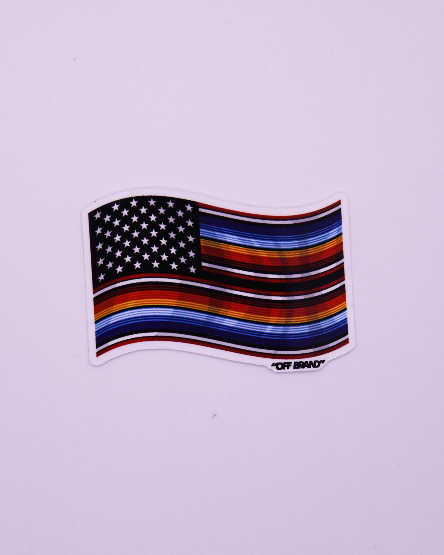 SERAPE FLAG STICKER